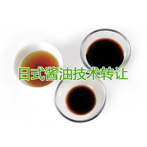 日式醬油技術(shù)轉(zhuǎn)讓